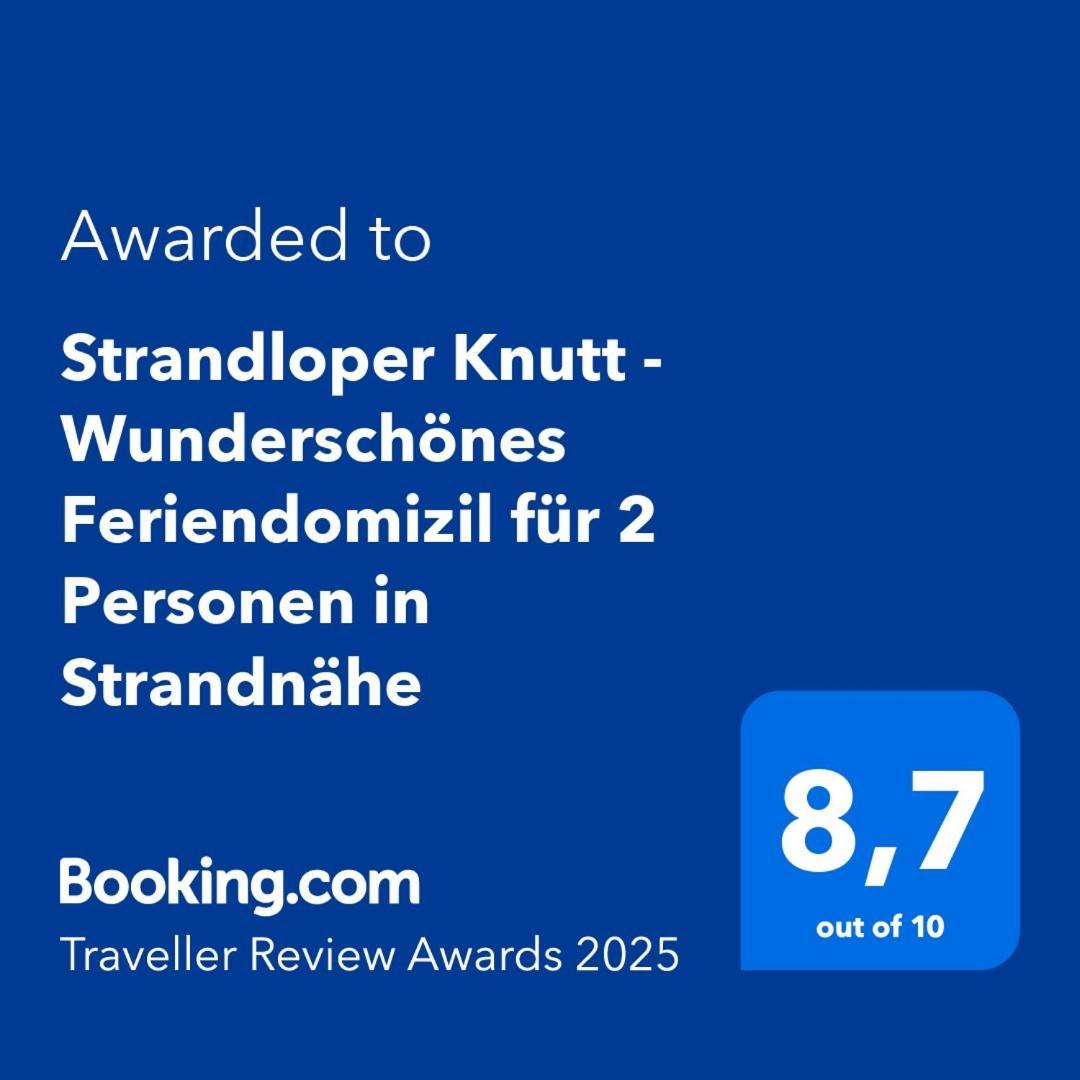 וגנרוגה Strandloper Knutt - Wunderschoenes Feriendomizil Fuer 2 Personen In Strandnaehe מראה חיצוני תמונה